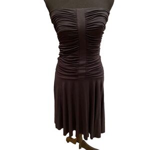 EXPRESS Strapless Tube Mini  Black Dress